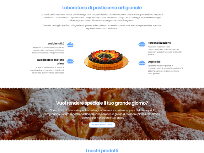 Artigianali e freschissimi: i dolci della Pasticceria Mazzoleni