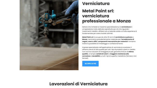 Metal Paint: azienda specializzata in verniciature industriali