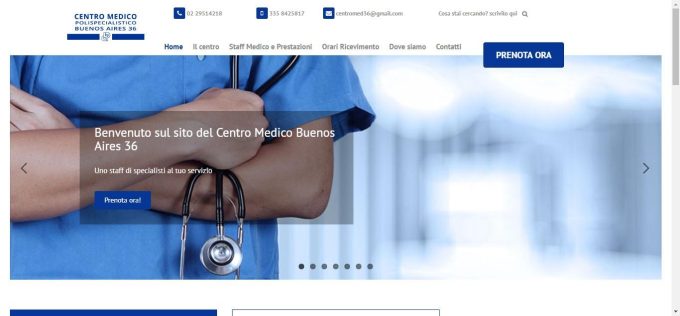 Centro Medico Polispecialistico Buenos Aires 36 Milano