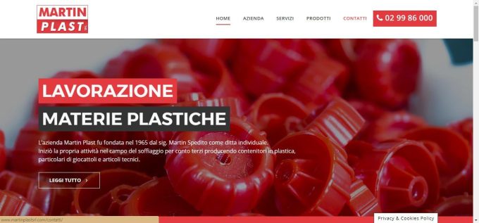 Martin Plast &#8211; Lavorazione materie plastiche