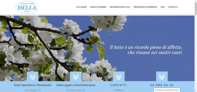 Isella Onoranze Funebri &#8211; Funerali e cerimonie funebri