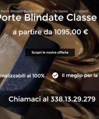 Porte blindate Roma – Installazione e sostituzione – Fabbrica porte