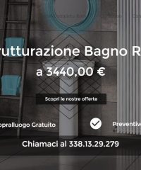 Ristrutturazione bagno Roma – Preventivi per il rifacimento del bagno