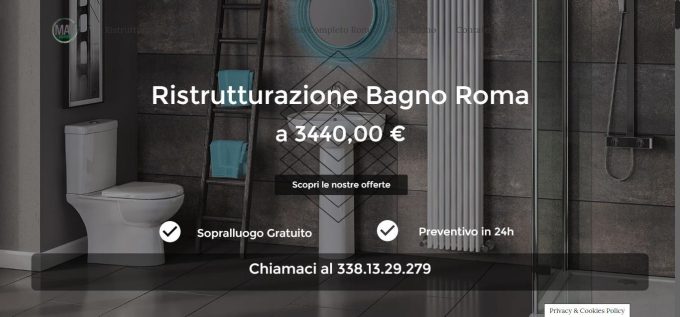 Ristrutturazione bagno Roma &#8211; Preventivi per il rifacimento del bagno