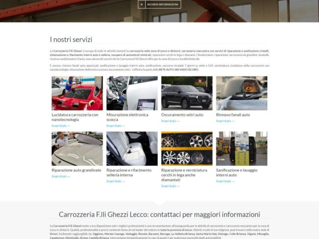 Carrozzeria F.lli Ghezzi – Carrozzeria professionale auto Lecco