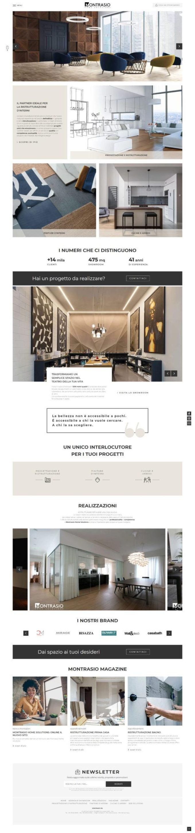 Montrasio Home Solutions &#8211; Progettazione e ristrutturazione interni