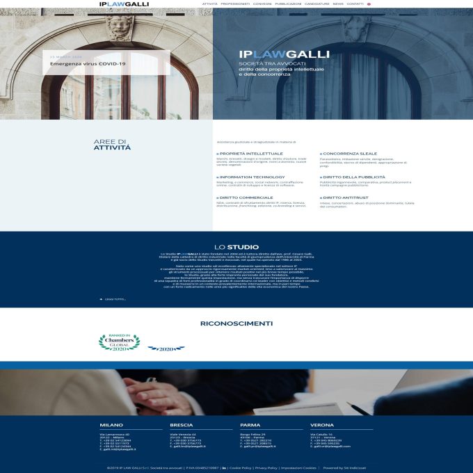 IP LAW GALLI &#8211; Diritto industriale e tutela proprietà intellettuale Milano, Brescia, Parma, Verona