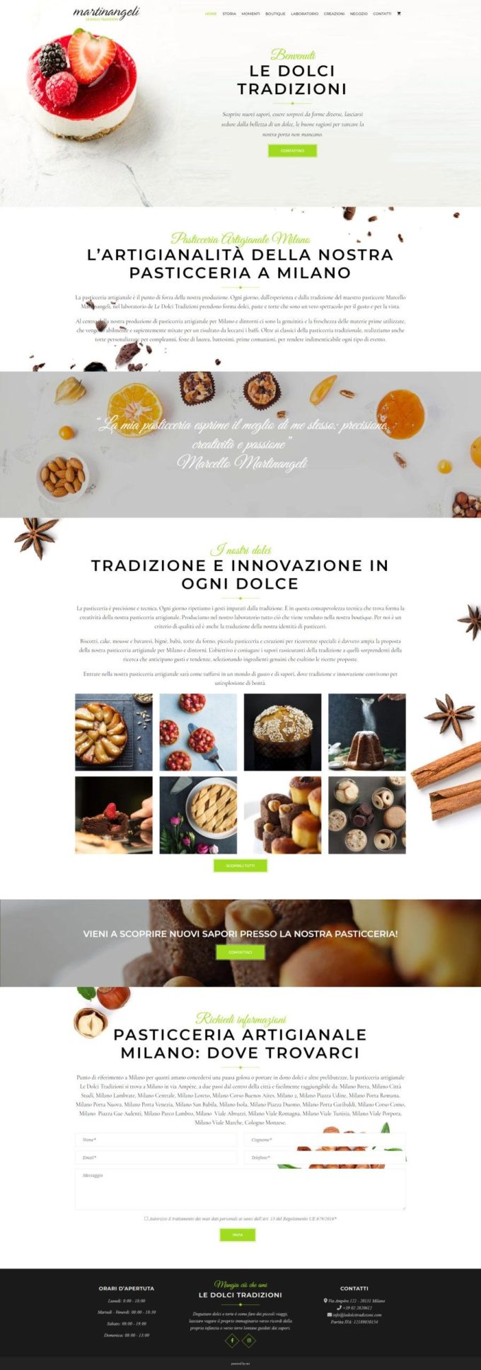 Le Dolci Tradizioni &#8211; Pasticceria artigianale Milano